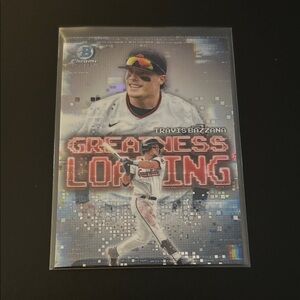 Topps Baseball Card - White Silver Black Text
